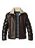Lederjacke, Nappaleder sorona®, braun - braun