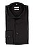 Hemd, Slim Fit, Baumwolle blickdicht, schwarz - schwarz