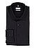 Hemd, Regular Fit, Baumwolle, schwarz - schwarz