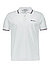 Polo-Shirt, Regular Fit, Bio Baumwoll-Piqué, weiß - weiß