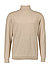 Rollkragenpullover, Baumwolle-Kaschmir, beige meliert - beige mel.