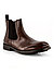 Chelsea Boots, Leder, cuoio - cuoio