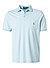 Polo-Shirt, Classic Fit, Baumwoll-Jersey, hellblau - hellblau