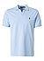 Polo Shirt, Classic Fit, Baumwoll-Stretch, HELLBLAU - hellblau