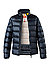 Daunenjacke, Mikrofaser wasserabweisend, navy - navy