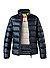 Daunenjacke, Mikrofaser wasserabweisend, navy - blue navy