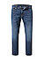 Jeans, Regular Fit, Baumwoll-Stretch, dunkelblau - dunkelblau