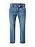 Jeans, Regular Fit, Baumwoll-Stretch, jeansblau - jeansblau