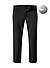 Hose, Slim Fit, Viskose-Stretch schnelltrocknend, schwarz - schwarz