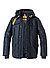 2-in-1 Daunenjacke, Mikrofaser wasserabweisend, navy - navy