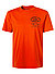 T-Shirt, Baumwolle, orange - orange