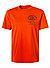 T-Shirt, Baumwolle, orange - orange