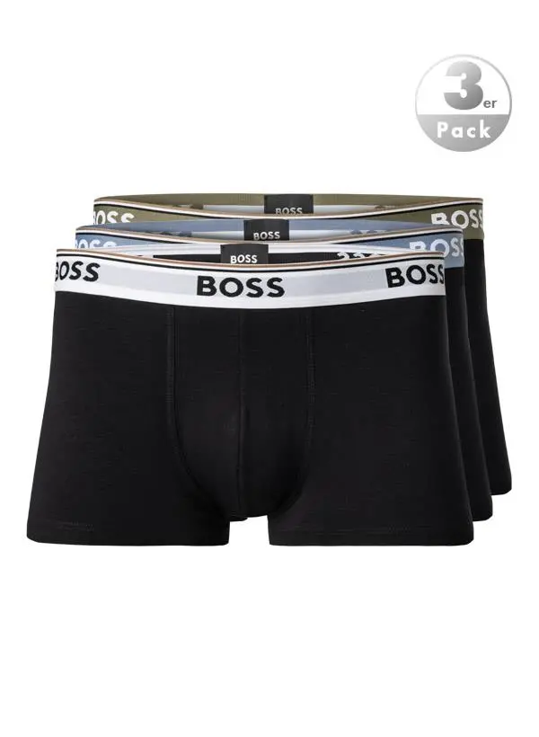 BOSS Black Trunks Power 3er Pack 50517827/980