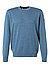 Pullover, Merinowolle waschbar, aqua meliert - aqua