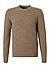 Pullover Merinowolle, choco cream - choco cream