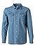 Jeanshemd, Regular Fit, Baumwolle, hellblau - hellblau