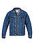 Jeansjacke Dallas, Baumwolle, denimblau - dunkelblau