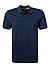 Polo-Shirt, Slim Fit, Baumwoll-Piqué, dunkelblau - dunkelblau