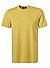 T-Shirt, Baumwolle, ockergelb - ockergelb