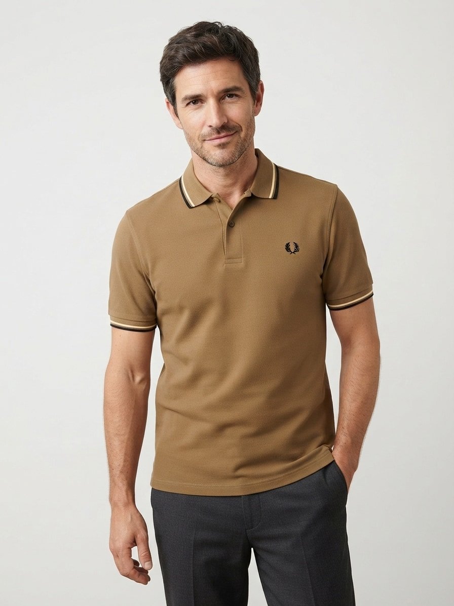 Fred Perry Polo-Shirt FPPPM3600/W60, Produktbild 2