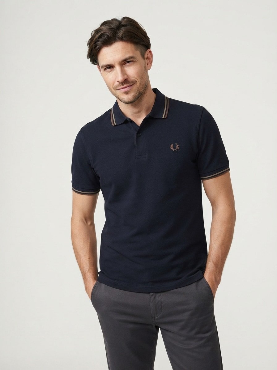 Fred Perry Polo-Shirt FPPPM3600/W65, Produktbild 2