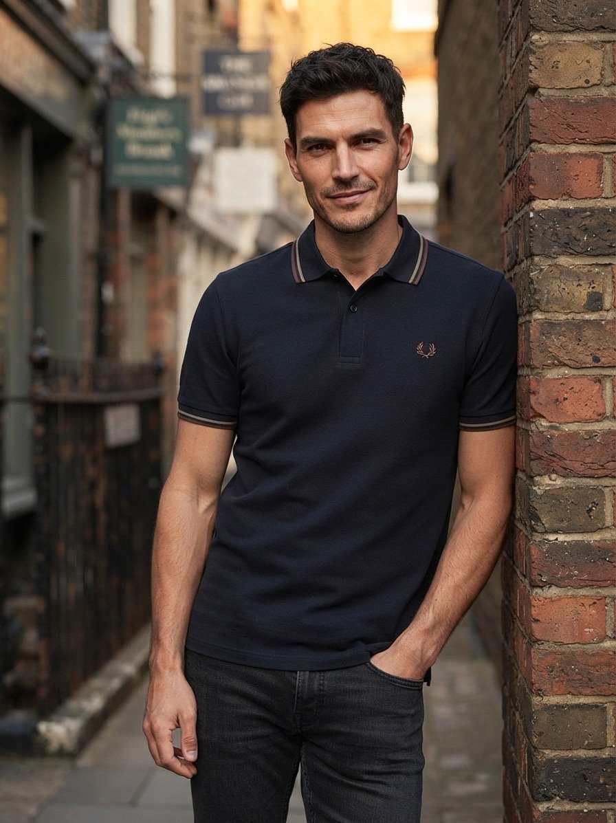 Fred Perry Polo-Shirt FPPPM3600/W65, Produktbild 3