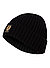 Strickmütze, Wolle, schwarz - black