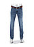 Jeans Pipe, Regular Fit, Baumwolle T400®, dunkelblau - jeansblau