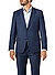 Sakko Ducan, Modern Fit, Schurwoll-Stretch, blau - blau