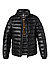 Steppjacke, Mikrofaser PLUMTECH®, schwarz - schwarz