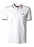 Polo-Shirt Dinoso, Slim Fit, Baumwoll-Piqué, weiß - weiß