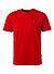 T-Shirt, Regular Fit, Baumwolle, kirschrot - kirschrot