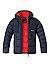 Steppjacke A-Moesa, Regular Fit, Mikrofaser thermoregulierend, navy - navy