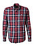 Hemd, Baumwolle, rot-blau kariert - rot-blau