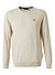 Pullover, Wolle-Kaschmir, taupe meliert - taupe