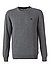 Pullover, Wolle-Kaschmir, grau meliert - grau