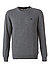 Pullover, Wolle-Kaschmir, grau meliert - grau