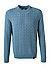 Pullover, Wolle-Kaschmir, blau - blau