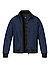 Blouson, Mikrofaser wattiert, navy - navy