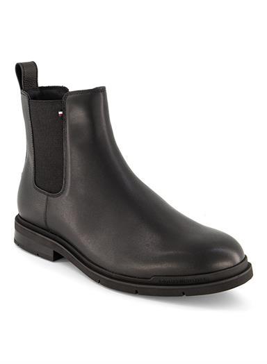 Chelsea Boots, Leder, schwarz