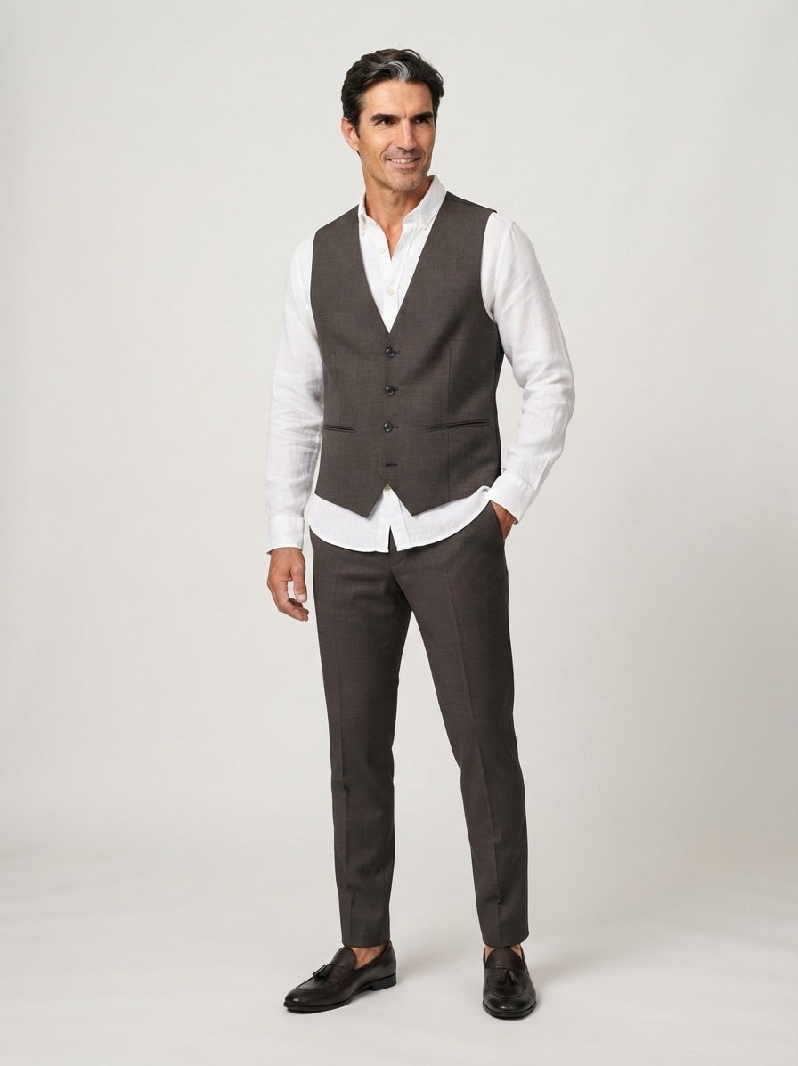 HECHTER PARIS Weste 35130/142180/480, Produktbild 2