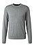 Pullover, Baumwolle-Modal, grau - grau