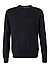 Pullover, Schurwolle, nachtblau - nachtblau