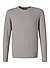 Pullover, Baumwolle-Wolle, greige meliert - dapple gray
