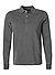 Polo-Shirt, Regular Fit, Baumwoll-Jersey, anthrazit - anthrazit