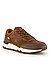 Sneaker, Leder-Veloursleder, cognac - cognac