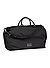 Weekender, Nylon wasserabweisend, schwarz - schwarz