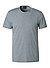 T-Shirt, Baumwolle, grau meliert - grau