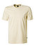 T-Shirt, Baumwolle, creme - creme