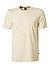 T-Shirt, Baumwolle, creme - creme